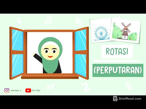ROTASI (PERPUTARAN) || TRANSFORMASI GEOMETRI