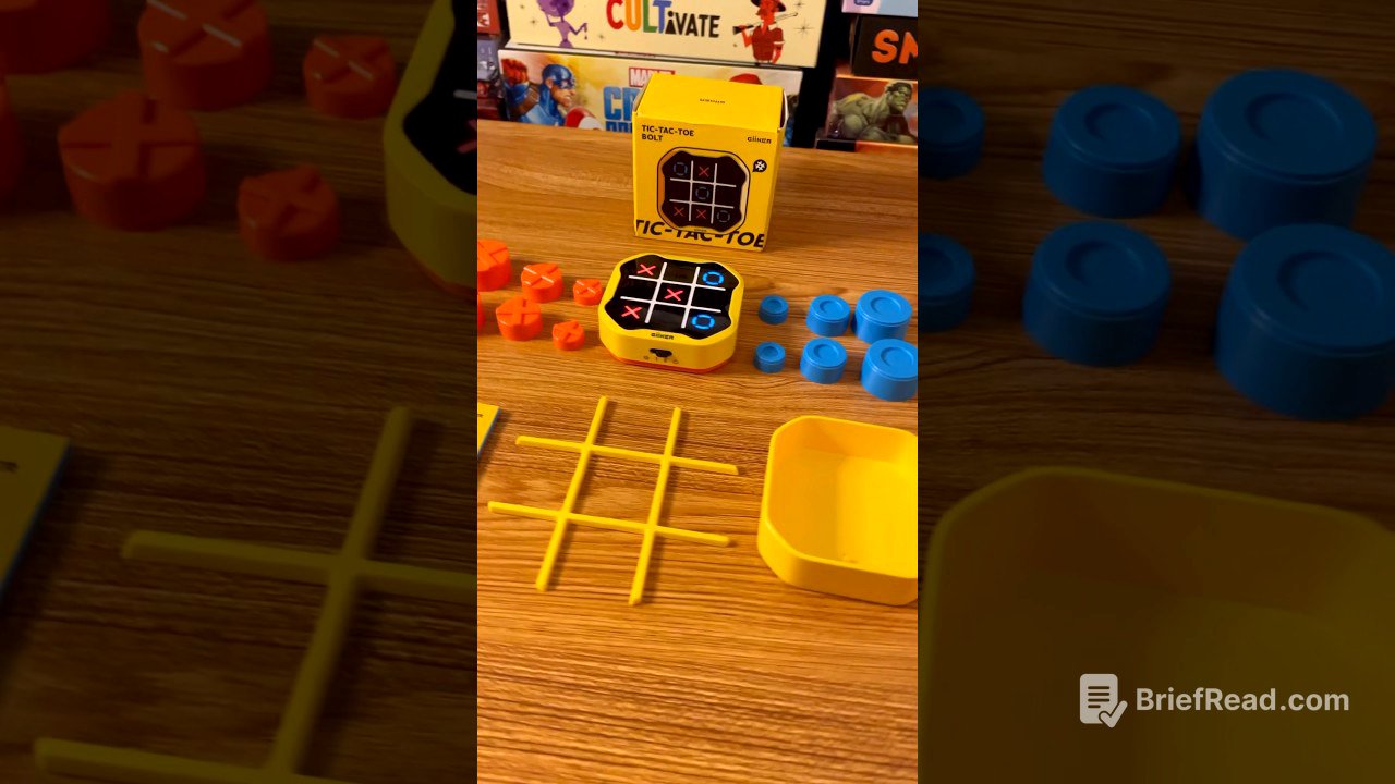 The best version of tic-tac-toe! 🥳⭕️❌ #gamenight #boardgames #tabletopgames #tictactoe