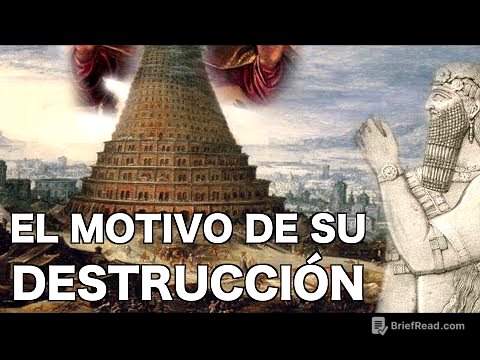 La Torre De Babel: Quiénes REALMENTE la Construyeron y Por Qué fue DESTRUIDA