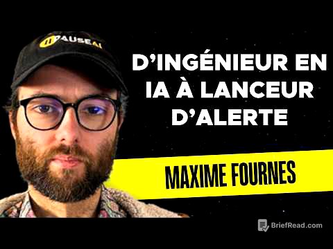 "Il est urgent de mettre l’IA en pause." - Maximes Fournes
