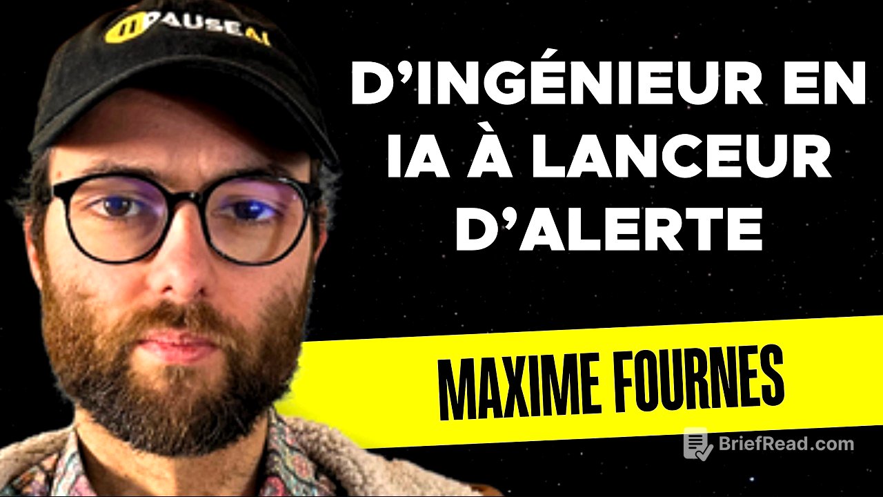 "Il est urgent de mettre l’IA en pause." - Maximes Fournes