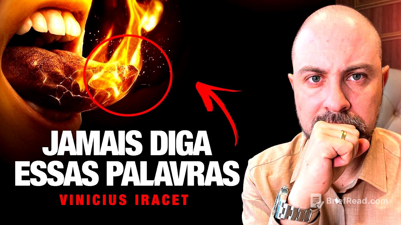 Não diga mais isso - O PODER DA VIDA E DA MORTE ESTÁ NA LINGUA - Recado de Deus  @ViniciusIracet​