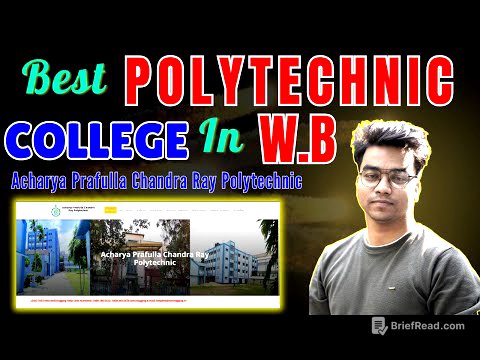 Best Polytechnic College in West Bengal  | APC Ray Polytechnic Jadavpur Review | Diploma Admission