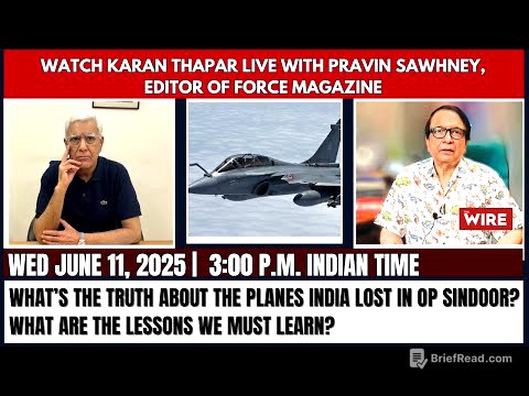 What’s the truth about the planes India lost in Op Sindoor? What are the lessons we must learn?