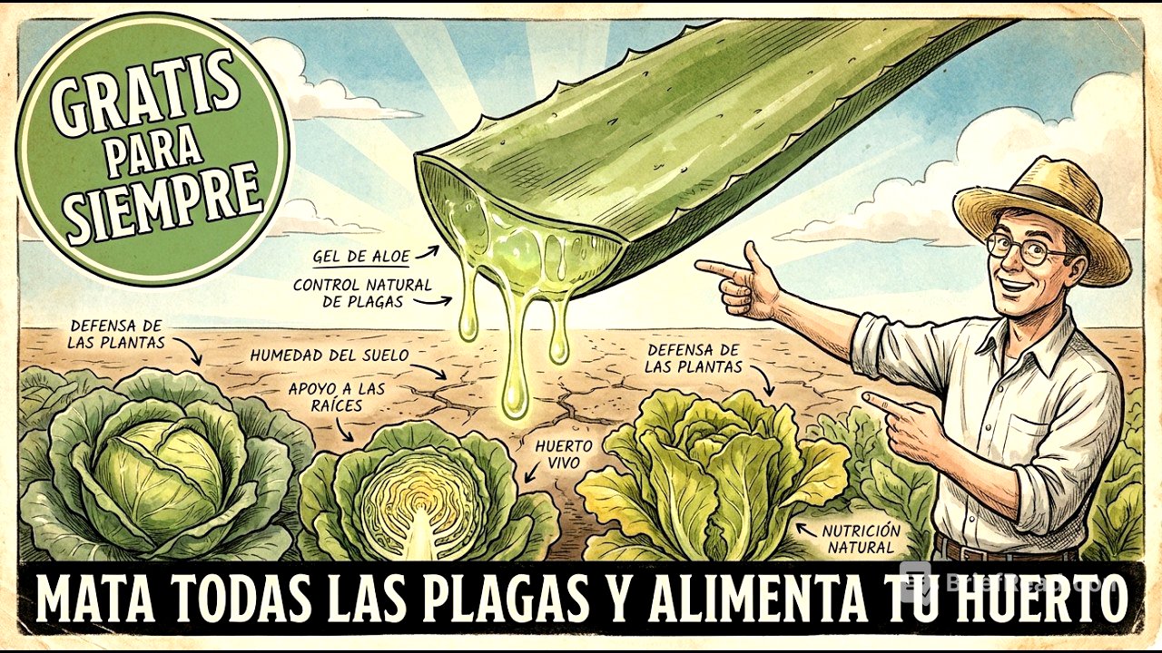 ¡Deja de comprar fertilizantes! Por qué una planta de aloe vera de 2 dólares es el único secreto