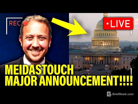 LIVE: MeidasTouch makes MAJOR ANNOUNCEMENT!!!