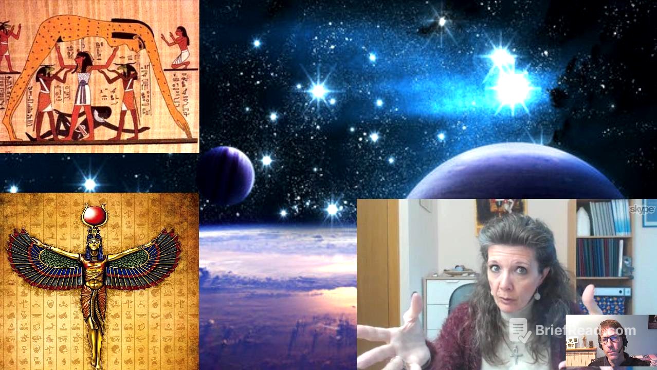 LOS DIOSES CREARON EGIPTO COMO UN MAPA DE LAS ESTRELLAS, Con Sol Ahimsa