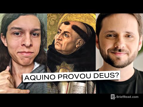 SÃO TOMÁS DE AQUINO PROVOU A EXISTÊNCIA DE DEUS? REFUTANDO SUAS CINCO VIAS | DAVID RIBEIRO