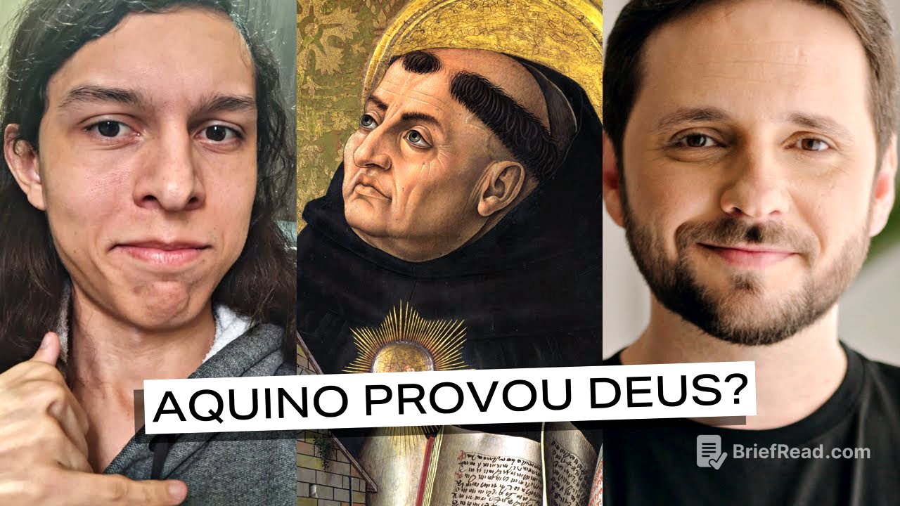 SÃO TOMÁS DE AQUINO PROVOU A EXISTÊNCIA DE DEUS? REFUTANDO SUAS CINCO VIAS | DAVID RIBEIRO
