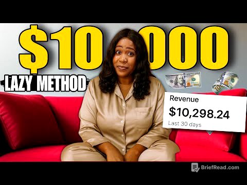 Laziest Way To Make $10K+ A Month As A Beginner in 2025
