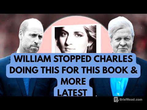 WILLIAM BANNED THE BOOK - BEHIND THE SCENES WHAT YOU DON'T KNOW #royal #princewilliam #news