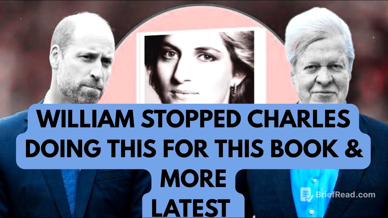 WILLIAM BANNED THE BOOK - BEHIND THE SCENES WHAT YOU DON'T KNOW #royal #princewilliam #news