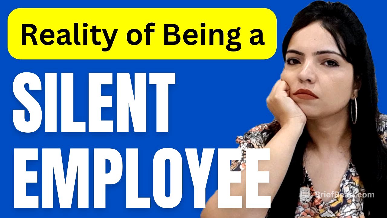 HR Explains- If You Don't Speak Much at Work, you need to watch this... 😰