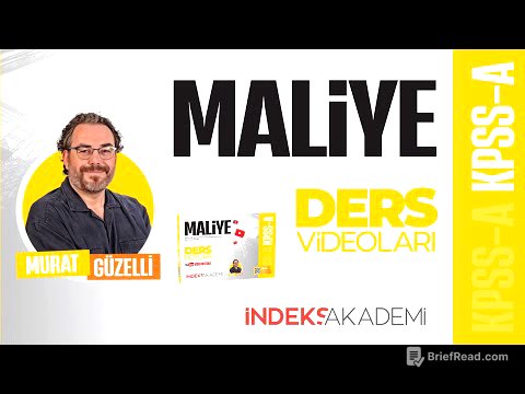 2 -2026 KPSS - MALİYE TEORİSİ - Ekonomik Sistemler - Murat GÜZELLİ