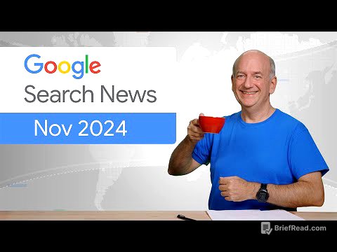 Search Console Recommendations, Google Trends, and more! (November ‘24)
