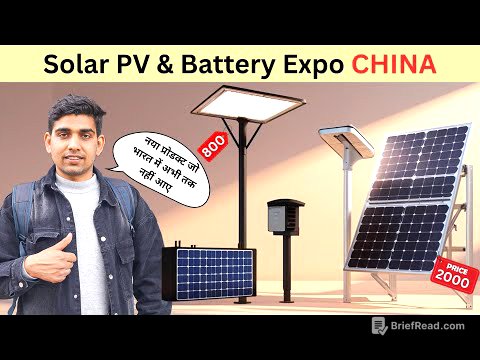 Solar PV & Battery Storage Expo Guangzhou China Niranjan
