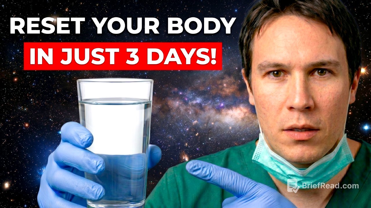 What Happens If You ONLY Drink WATER For 72 Hours? (Fasting Science)