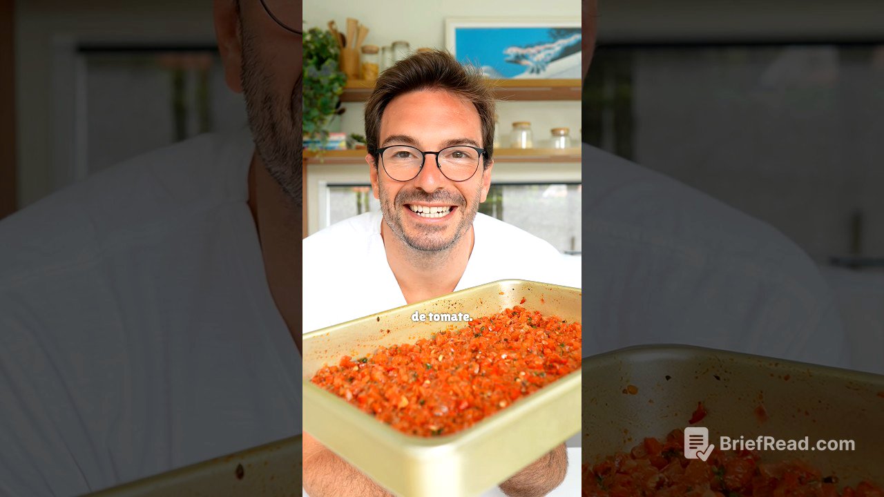 ESSE É O MELHOR JEITO DE FAZER MOLHO DE TOMATE #receitafacil #receitas