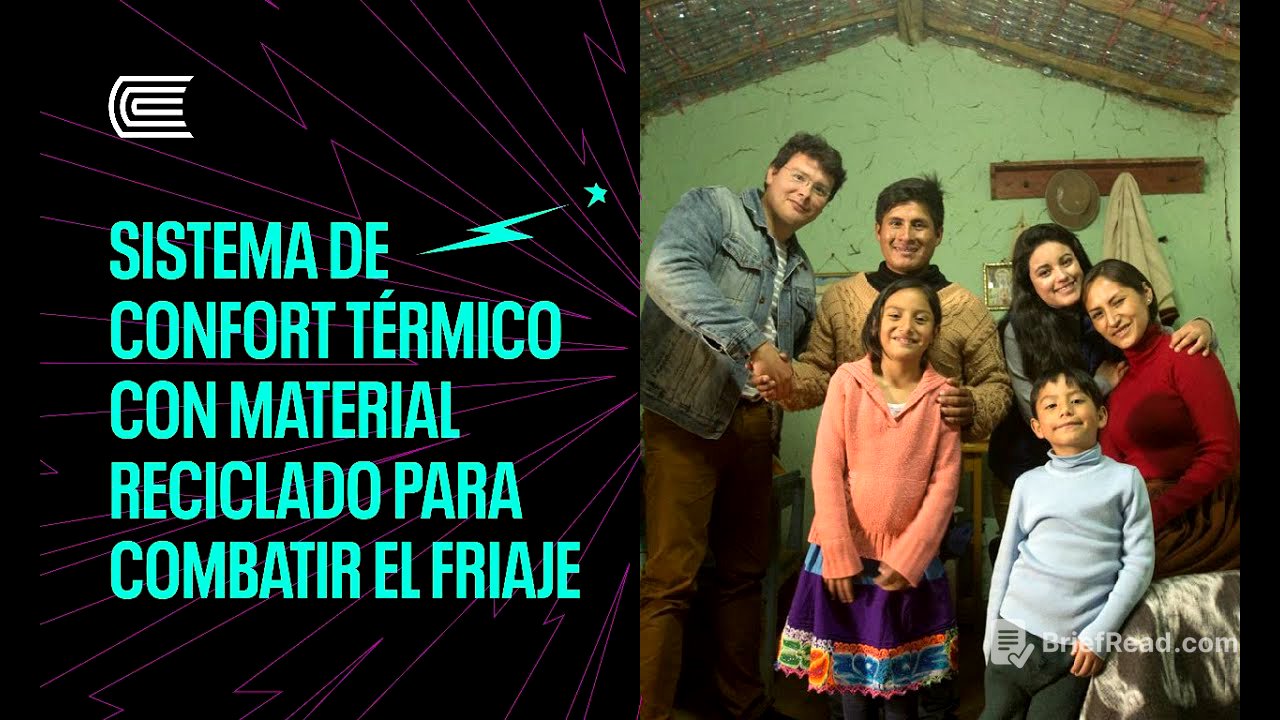 Sistema de confort térmico con material reciclado para combatir el friaje