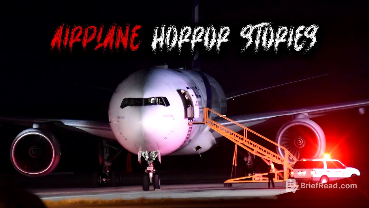 3 Very Disturbing TRUE Airplane Horror Stories | Mr. Night Scares