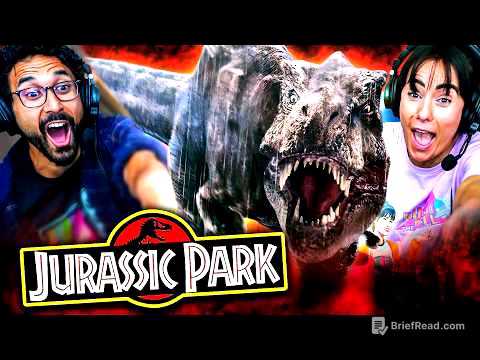 JURASSIC PARK (1993) IS A MASTERPIECE!! MOVIE REACTION!! Road To Jurassic World Rebirth