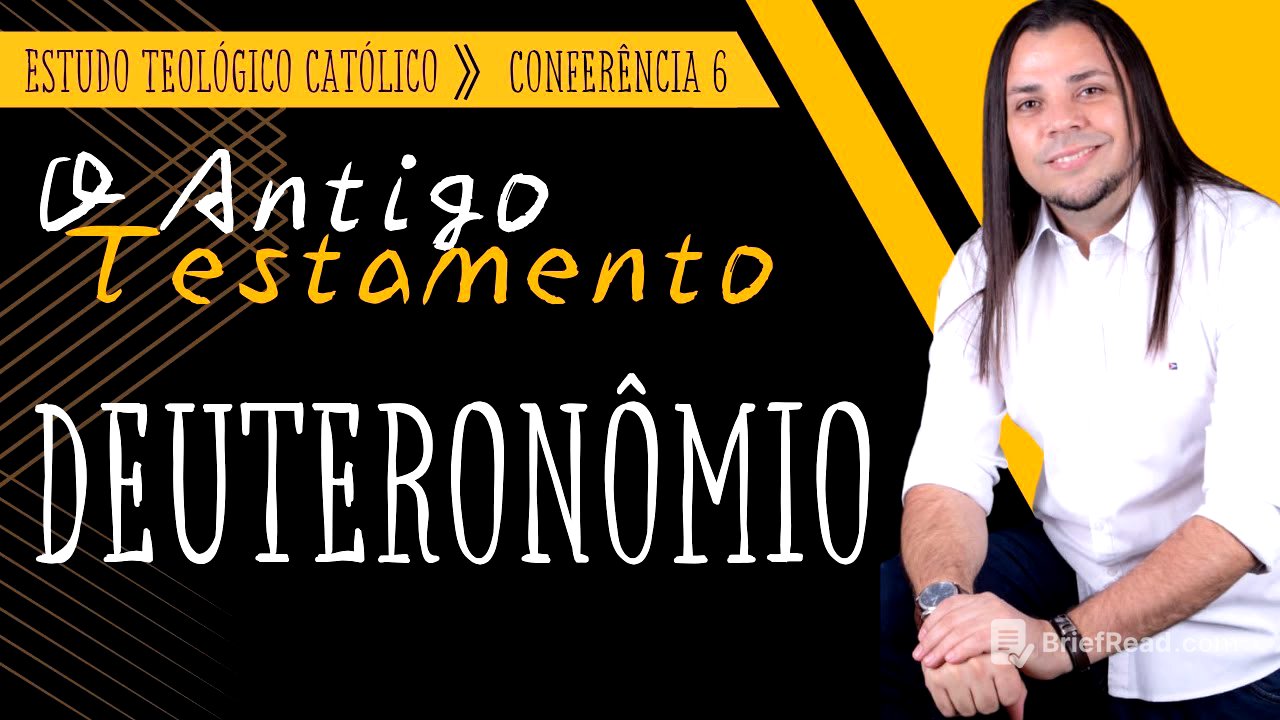 》ANTIGO TESTAMENTO ☆ VI: DEUTERONÔMIO☆ Altierez dos Santos