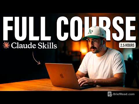 CLAUDE SKILLS FULL COURSE 2.5 HOURS (Beginner to Expert)