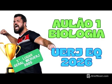 AULÃO GRATUITO UERJ EQ 2026 - BIOLOGIA - AULÃO 1 - Assuntos que mais caem no vestibular da UERJ