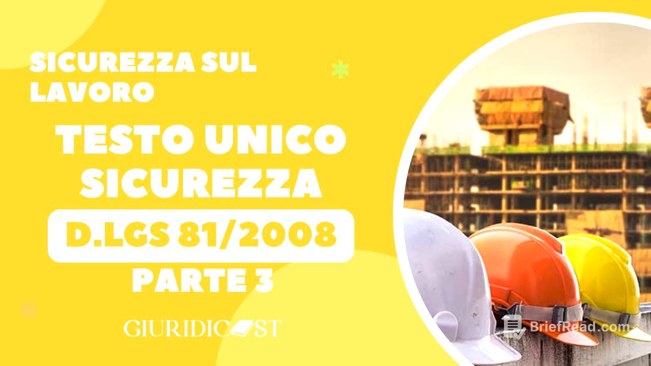 D.Lgs. 81/2008 – Parte 3 – Sicurezza sul lavoro: attrezzature, DPI e vigilanza | Concorsi