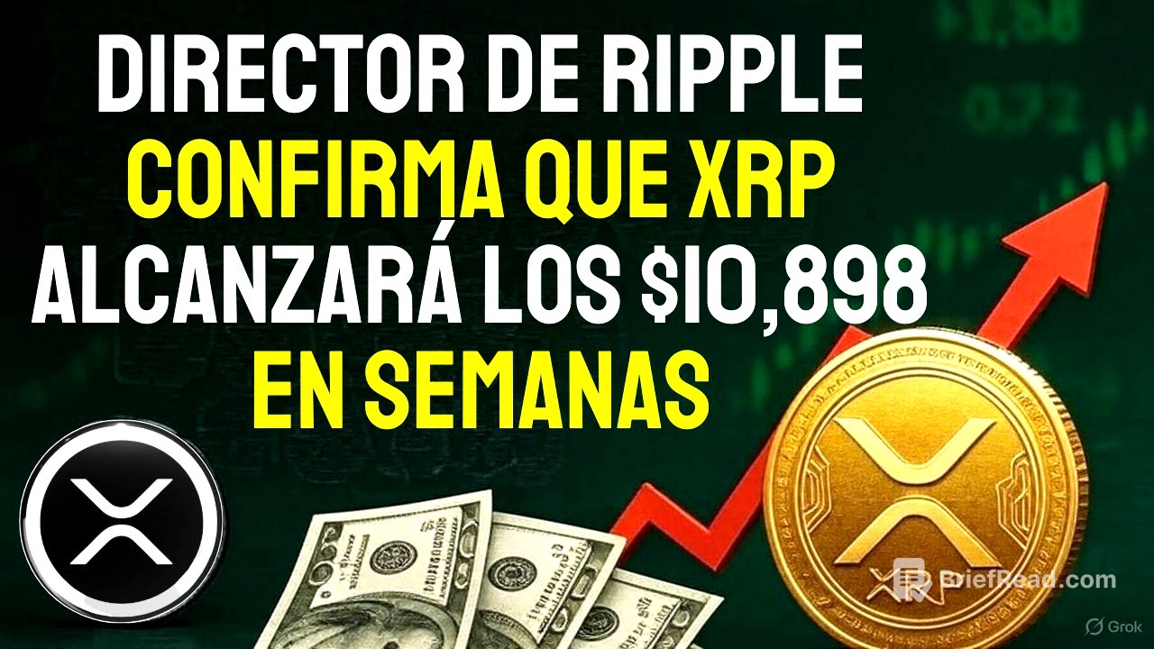 🚨El director de Ripple confirma que XRP alcanzará los $10,898 en semanas — ¡está sucediendo!