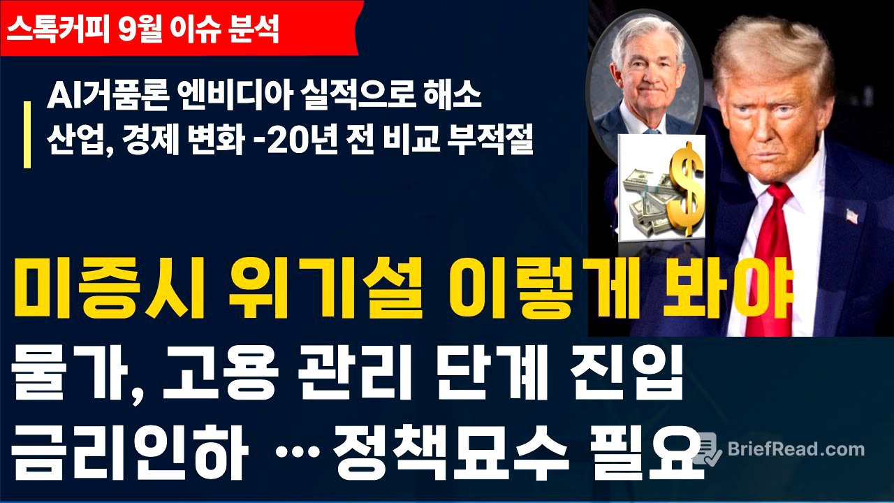 미국증시 위기설(관세, 인플레) 어떻게 봐야하나? / 25년간 주가 급변 이유, 지표 분석 / 과도한 위기는 경계