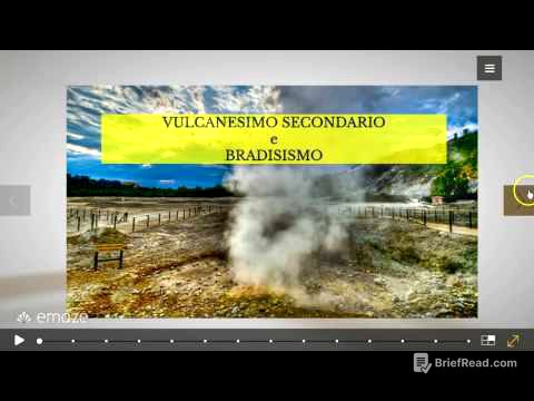 Fenomeni di vulcanesimo secondario