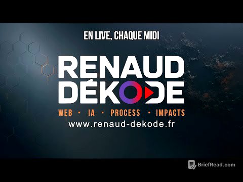 L'actualité tech du 25/04/2025 en Live sur Renaud Dékode