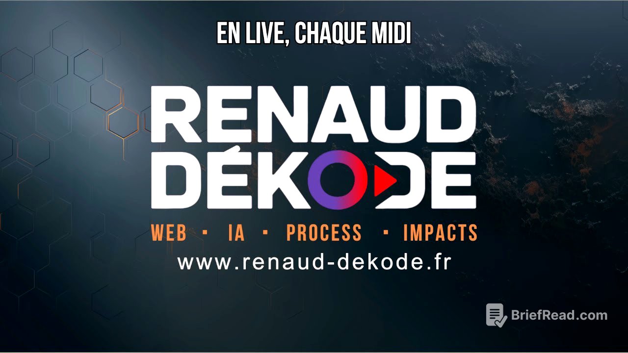 L'actualité tech du 25/04/2025 en Live sur Renaud Dékode