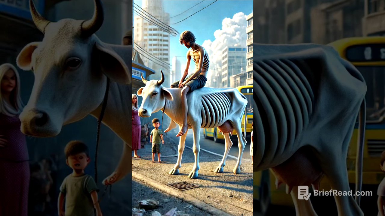 Beautiful AI Short Story of a Thin Horse and a Thin Man #ai #youtubeshorts #shorts #viral #ytshorts