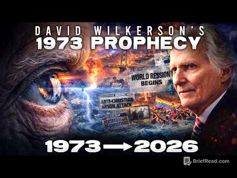 They Mocked Him 1973 for This Vision from God… 50 Years Later We’re Living It!