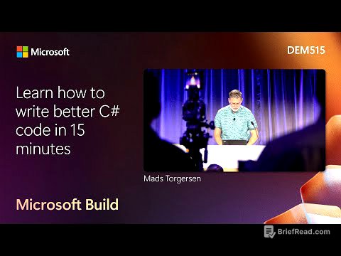 Learn how to write better C# code in 15 minutes | DEM515