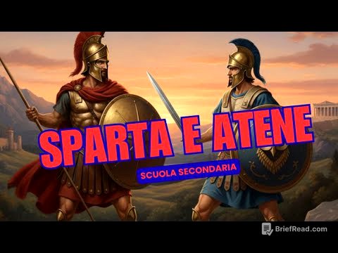 ATENE e SPARTA: due città a confronto - Storia dell'ANTICA GRECIA: governo, cultura e società