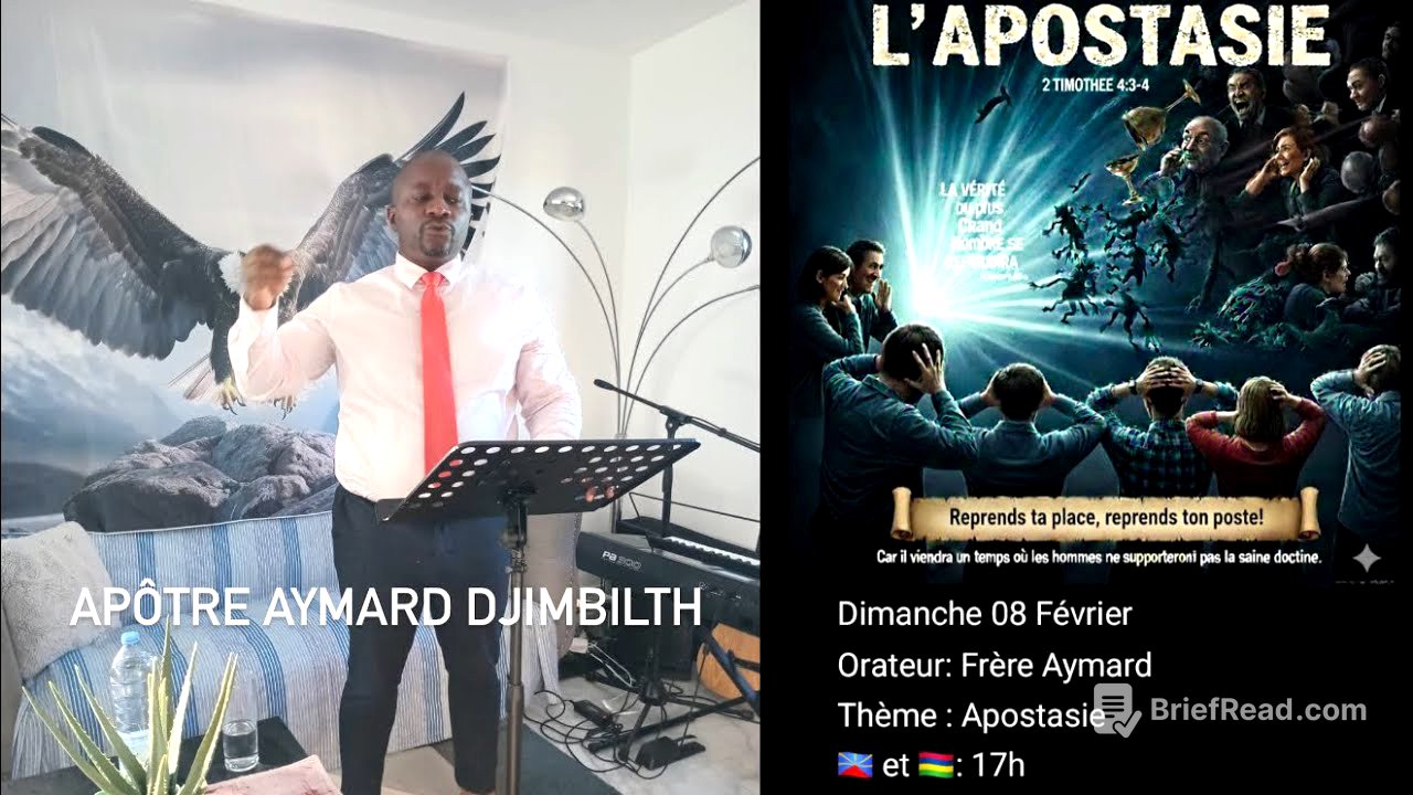 L’Apostasie Apôtre Aymard DJIMBILTH