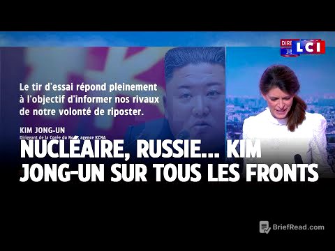 La Corée du Nord tire un missile intercontinental｜LCI