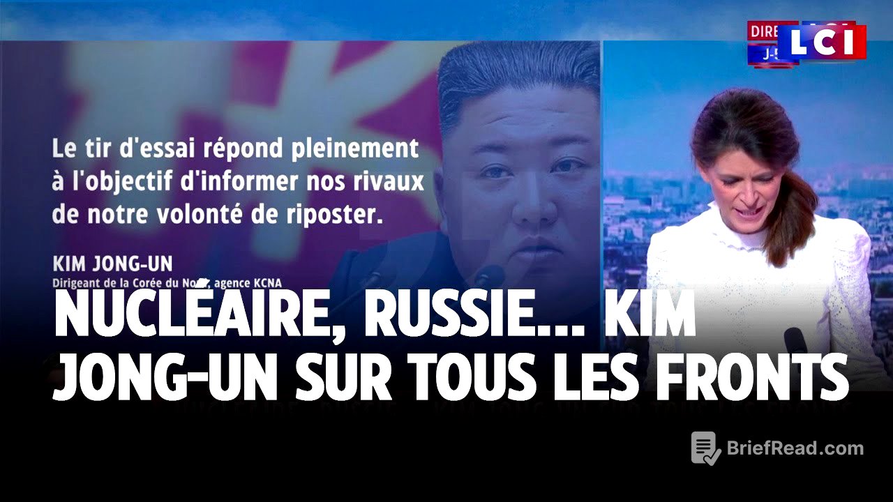 La Corée du Nord tire un missile intercontinental｜LCI