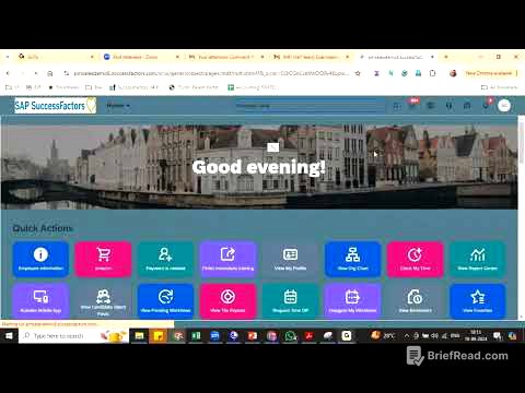 SAP SuccessFactors Employee Central Day 7 | Data Models