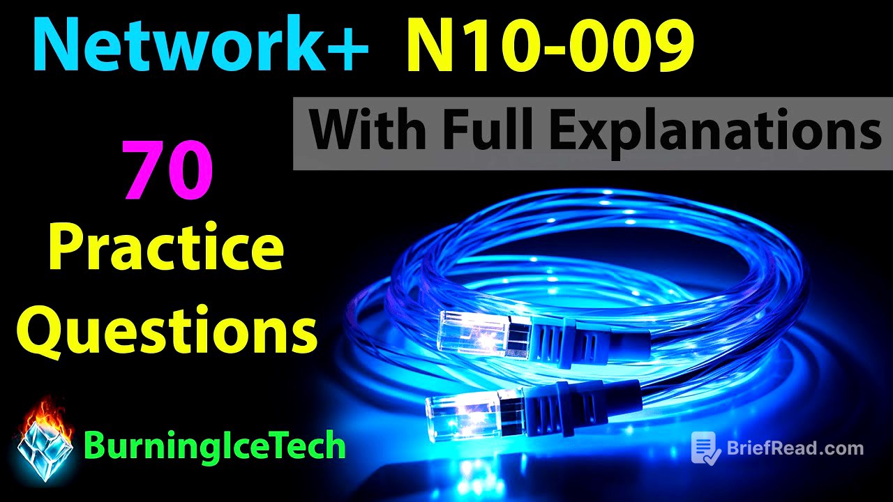 CompTIA Network+ (Certification Exam N10-009) | 70 Questions with Explanations