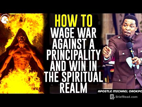 HOW TO WAGE WAR AGAINST A PRINCIPALITY AND WIN IN THE SPIRITUAL REALM||APOSTLE MICHAEL OROKPO