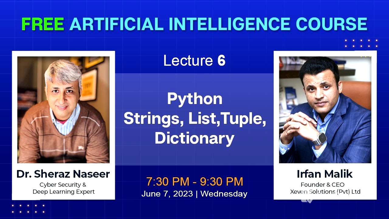 Lecture 6 | AI Free Basic Course