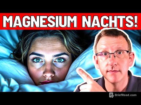 Das passiert, wenn Du nachts MAGNESIUM nimmst!