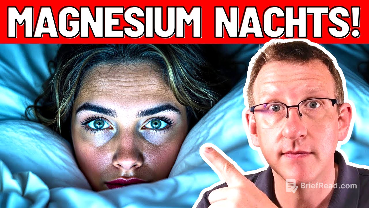 Das passiert, wenn Du nachts MAGNESIUM nimmst!