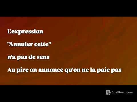 Corvée. Refaites éventuellement et diffusez