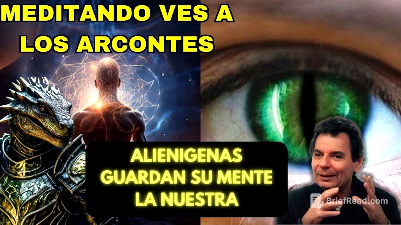 CORRADO MALANGA - LA MEDITACION TE PERMITE VER A LOS CONTROLADORES - GUARDAN SU MENTE EN LA NUESTRA