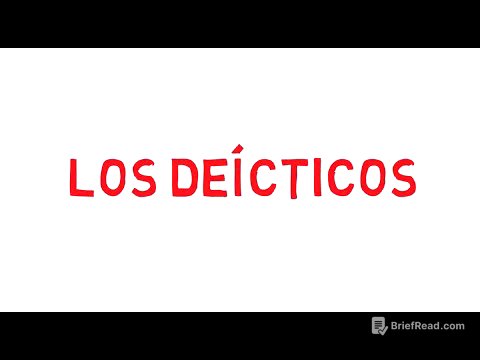 Los deícticos
